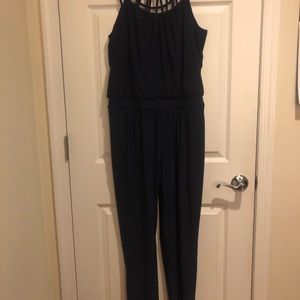 Navy Jumpsuit